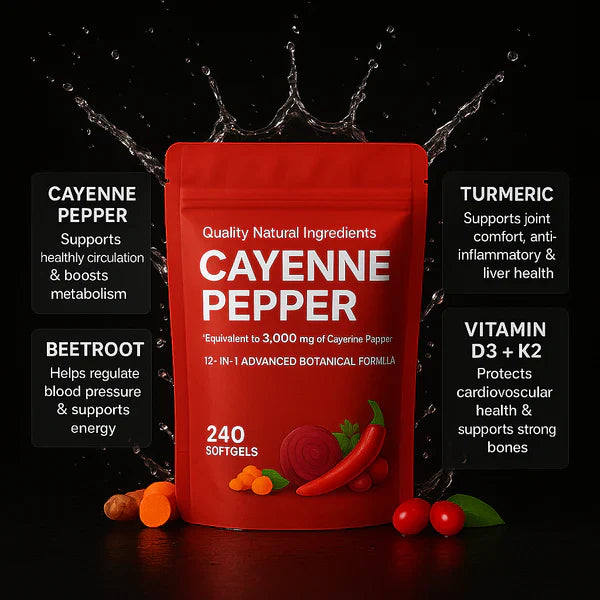 Vitala© Cayenne Pepper Softgels