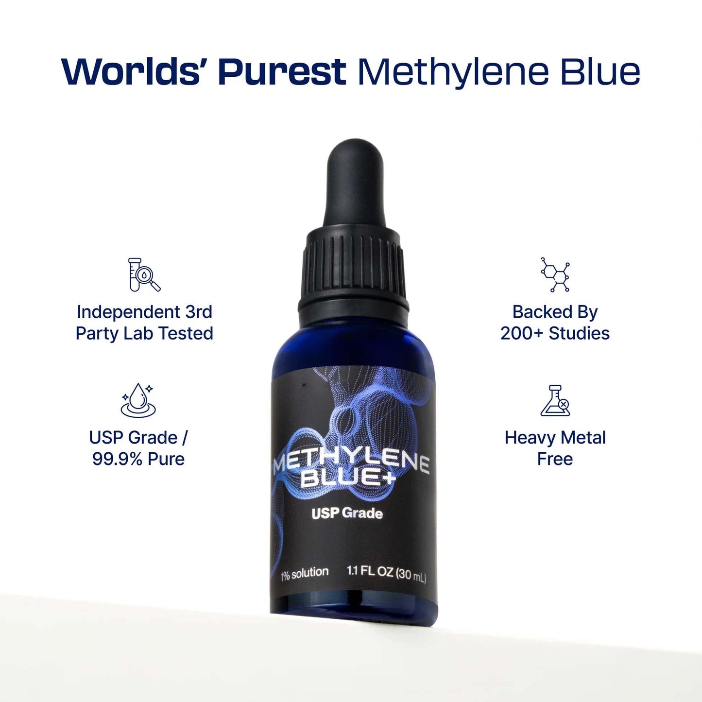 VitalBleu Methylene Blue 1% 30ml